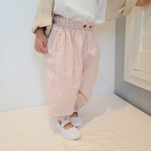 Load image into Gallery viewer, Button check Pants