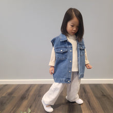 Load image into Gallery viewer, Overfit Denim Vest
