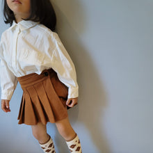 Load image into Gallery viewer, Pleated Wrap Skirt Shorts