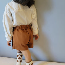 Load image into Gallery viewer, Pleated Wrap Skirt Shorts