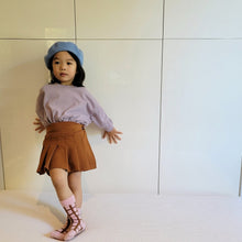 Load image into Gallery viewer, Pleated Wrap Skirt Shorts