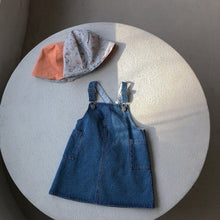 Load image into Gallery viewer, Wendy Overfit Denim Overall
